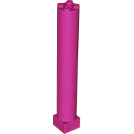 Plaatje in Gallery viewer laden, LEGO® los onderdeel Steunpilaar in kleur Magenta 6168c01