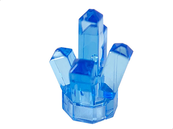 LEGO® los onderdeel Rots Doorschijnend Medium Blauw 52