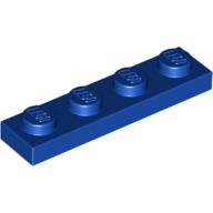 LEGO® los onderdeel Plaat Algemeen Donkerblauw-Violet 3710