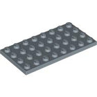 LEGO® los onderdeel Plaat Algemeen in kleur Zandblauw 3035