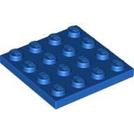 Plaatje in Gallery viewer laden, LEGO® los onderdeel Plaat Algemeen in kleur Blauw 3031