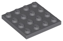 Plaatje in Gallery viewer laden, LEGO® onderdeel Plaat Algemeen Donker Blauwachtig Grijs 3031