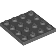 LEGO® onderdeel Plaat Algemeen Donker Blauwachtig Grijs 3031
