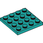 LEGO® los onderdeel Plaat Algemeen Donker Turkoois 3031