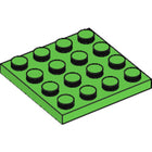 LEGO® los onderdeel Plaat Algemeen in kleur Fel Groen 3031