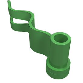 LEGO® los onderdeel Vlag in kleur Fel Groen 4495a