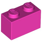 LEGO® los onderdeel Steen in kleur Donker Roze 3004