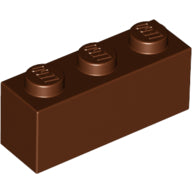 Plaatje in Gallery viewer laden, LEGO® los onderdeel Steen in kleur Roodachtig Bruin 3622
