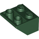LEGO® los onderdeel Dakpan Omgekeerd Donkergroen 3660