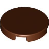 LEGO® los onderdeel Tegel Rond Roodachtig Bruin 4150
