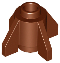Plaatje in Gallery viewer laden, LEGO® los onderdeel Steen Rond Roodachtig Bruin 4588