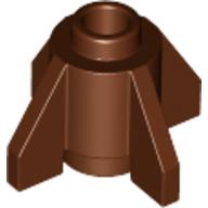LEGO® los onderdeel Steen Rond Roodachtig Bruin 4588