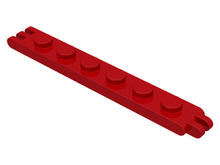 Plaatje in Gallery viewer laden, LEGO® los onderdeel Scharnier in kleur Rood 4504