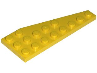 LEGO® los onderdeel Wig Plaat in kleur Geel 50305