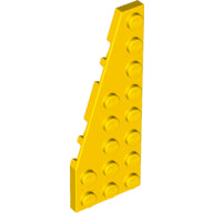 LEGO® los onderdeel Wig Plaat in kleur Geel 50305