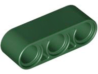 LEGO® los onderdeel Technische Hefbalk Donkergroen 32523