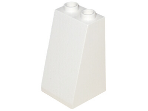 LEGO® los onderdeel Dakpan Algemeen in kleur Wit 3684a