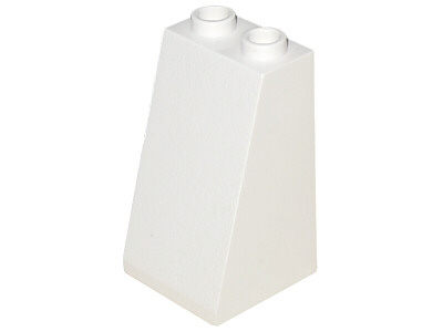 LEGO® los onderdeel Dakpan Algemeen in kleur Wit 3684a