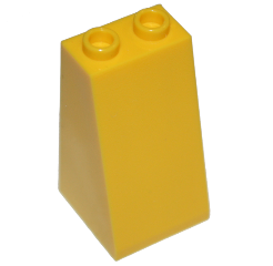 LEGO® los onderdeel Dakpan Algemeen in kleur Geel 3684a