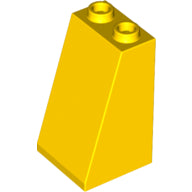 Plaatje in Gallery viewer laden, LEGO® los onderdeel Dakpan Algemeen in kleur Geel 3684a