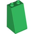 LEGO® los onderdeel Dakpan Algemeen in kleur Groen 3684a