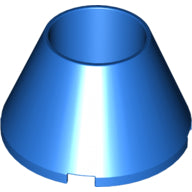 Plaatje in Gallery viewer laden, LEGO® los onderdeel Kegel in kleur Blauw 4742