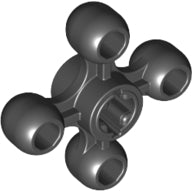 LEGO® los onderdeel Technisch in kleur Zwart 32072