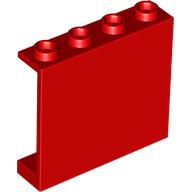Plaatje in Gallery viewer laden, LEGO® los onderdeel Paneel in kleur Rood 4215b