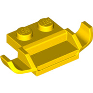 LEGO® los onderdeel Plaat Aangepast in kleur Geel 50949