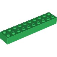 Plaatje in Gallery viewer laden, LEGO® los onderdeel Steen in kleur Groen 3006