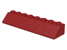 Plaatje in Gallery viewer laden, LEGO® los onderdeel Dakpan Algemeen in kleur Donkerrood 4445