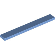 LEGO® los onderdeel Tegel Algemeen Medium Blauw 4162