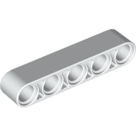 Plaatje in Gallery viewer laden, LEGO® los onderdeel Technische Hefbalk in kleur Wit 32316