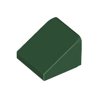 LEGO® los onderdeel Dakpan Algemeen Donkergroen 54200