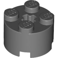 LEGO® los onderdeel Steen Rond Donker Blauwachtig Grijs 3941