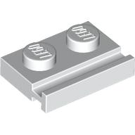 LEGO® los onderdeel Plaat Aangepast in kleur Wit 32028