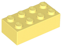 LEGO® los onderdeel Steen in kleur Helder Lichtgeel 3001