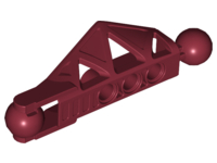 Plaatje in Gallery viewer laden, LEGO® los onderdeel Bionicle in kleur Donkerrood 45749