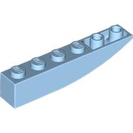 LEGO® los onderdeel Dakpan Gebogen Maersk Blue 42023