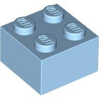 LEGO® los onderdeel Steen in kleur Maersk Blue 3003