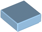 LEGO® los onderdeel Tegel Algemeen in kleur Maersk Blue 3070