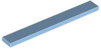 Plaatje in Gallery viewer laden, LEGO® los onderdeel Tegel Algemeen in kleur Maersk Blue 4162