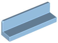 LEGO® los onderdeel Paneel in kleur Maersk Blue 30413