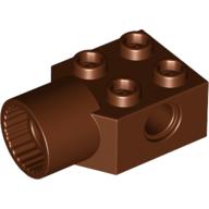 LEGO® los onderdeel Technische Steen Roodachtig Bruin 48169