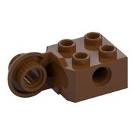 Plaatje in Gallery viewer laden, LEGO® los onderdeel Technische Steen Roodachtig Bruin 48171