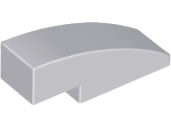 LEGO® onderdeel Dakpan Gebogen Licht Blauwachtig Grijs 50950
