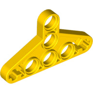 Plaatje in Gallery viewer laden, LEGO® los onderdeel Technische Hefbalk in kleur Geel 2905