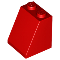 LEGO® los onderdeel Dakpan Algemeen in kleur Rood 3678b