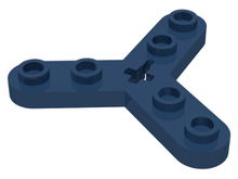 Plaatje in Gallery viewer laden, LEGO® los onderdeel Technische Plaat Donkerblauw 32125