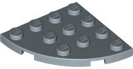 LEGO® los onderdeel Plaat Rond in kleur Zandblauw 30565